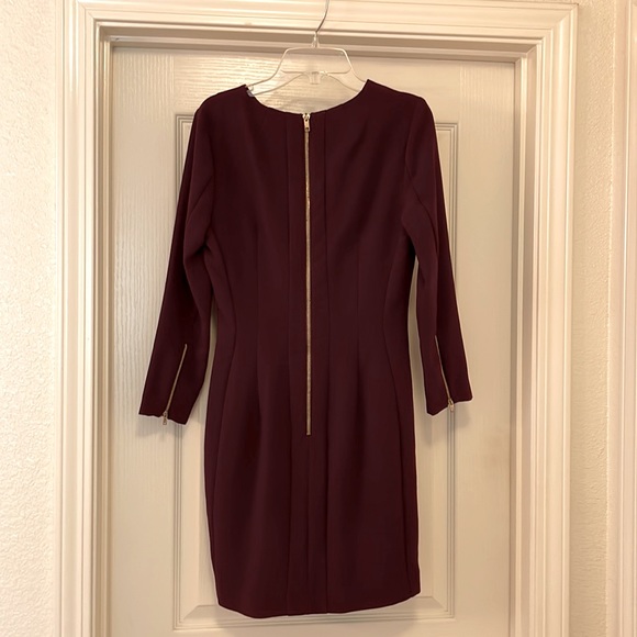 Forever21 Junior Burgundy Dress - Picture 2 of 4